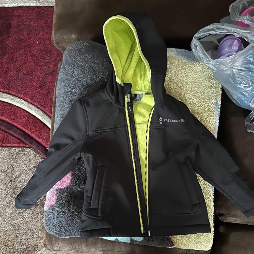 Boy Fleece Jacket with Hood (4)